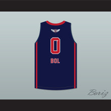 Load image into Gallery viewer, Bol Bol 0 Findlay Prep Navy Blue Basketball Jersey 2