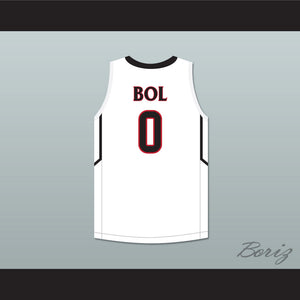 Bol Bol 0 Findlay Prep White Basketball Jersey 2