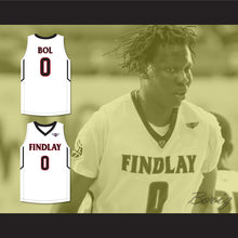 Load image into Gallery viewer, Bol Bol 0 Findlay Prep White Basketball Jersey 2