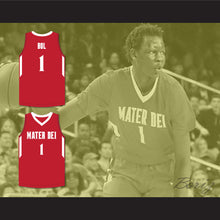 Load image into Gallery viewer, Bol Bol 1 Mater Dei High School Red Basketball Jersey 2