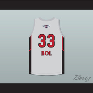 Bol Bol 33 Findlay Prep Gray Basketball Jersey 2