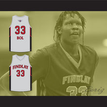 Load image into Gallery viewer, Bol Bol 33 Findlay Prep Gray Basketball Jersey 2