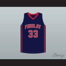 Load image into Gallery viewer, Bol Bol 33 Findlay Prep Navy Blue Basketball Jersey 2