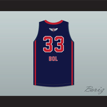 Load image into Gallery viewer, Bol Bol 33 Findlay Prep Navy Blue Basketball Jersey 2