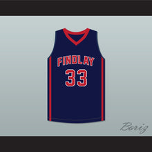 Load image into Gallery viewer, Bol Bol 33 Findlay Prep Navy Blue Basketball Jersey 1