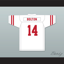 Load image into Gallery viewer, Troy Bolton 14 East High School Wildcats White Football Jersey Design 1