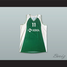 Load image into Gallery viewer, Booker 11 KK Krka Novo Mesto Slovenia Green Basketball Jersey