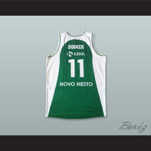 Load image into Gallery viewer, Booker 11 KK Krka Novo Mesto Slovenia Green Basketball Jersey