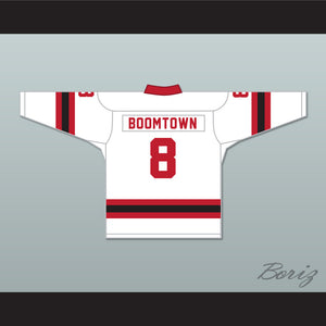 Boomtown 8 Letterkenny Irish White Alternate Hockey Jersey