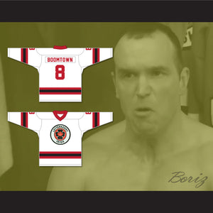 Boomtown 8 Letterkenny Irish White Alternate Hockey Jersey