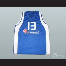 Load image into Gallery viewer, Dimitris Diamantidis 13 Greece Blue Basketball Jersey
