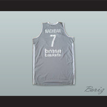 Load image into Gallery viewer, Bostjan Nachbar 7 Brose Bamberg Germany Gray Basketball Jersey