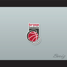 Load image into Gallery viewer, Bostjan Nachbar 7 Brose Bamberg Germany Gray Basketball Jersey