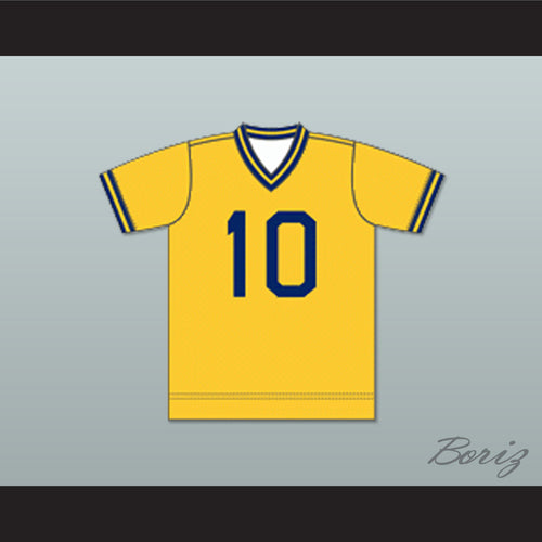 Boston Beacons Yellow Football Soccer Jersey