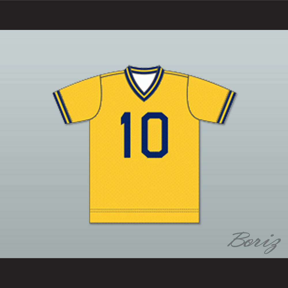 Boston Beacons Yellow Football Soccer Jersey