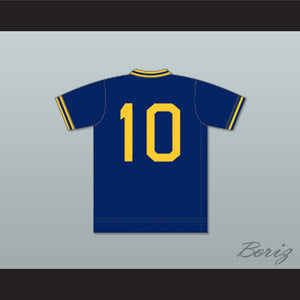 Boston Beacons Navy Blue Football Soccer Jersey