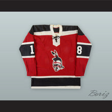 Load image into Gallery viewer, Boston Braves Red Hockey Jersey