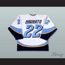 Load image into Gallery viewer, Brandon Naurato 22 Toledo Walleye White Hockey Jersey