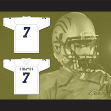 Load image into Gallery viewer, Brandon Bea 7 Independence Community College Pirates White Football Jersey