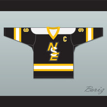 Load image into Gallery viewer, Wayne Gretzky 99 Brantford Nadrofsky Steelers Black Hockey Jersey Youth League