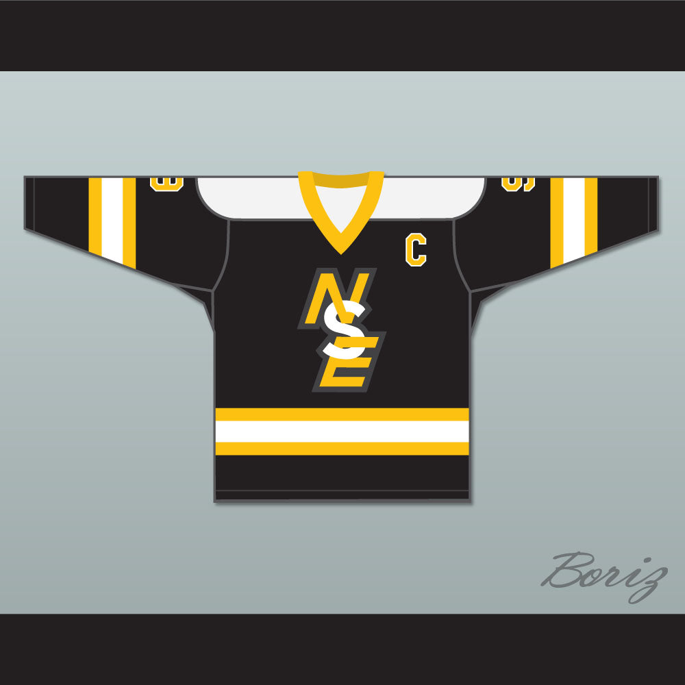 Wayne Gretzky 9 Brantford Nadrofsky Steelers Black Hockey Jersey Youth League