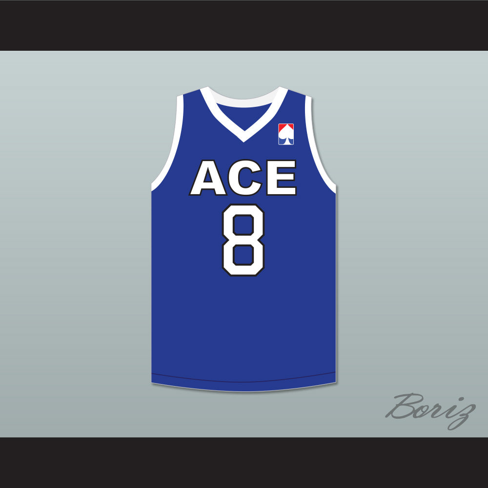 Brawadis 8 ACE Family Charity Blue Basketball Jersey