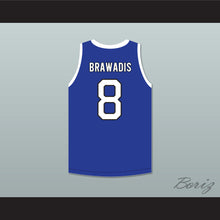 Load image into Gallery viewer, Brawadis 8 ACE Family Charity Blue Basketball Jersey