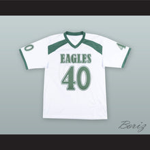 Load image into Gallery viewer, Braxton Miller 40 Eagles High School White Football Jersey