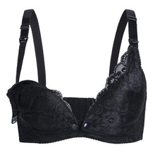 Load image into Gallery viewer, Breastfeeding Bra Lace Maternity Nursing Bra Black Underwear For pregnant women Pregnancy underwear Breast Feeding Bra clothing