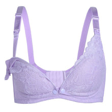 Load image into Gallery viewer, Breastfeeding Bra Lace Maternity Nursing Bra Black Underwear For pregnant women Pregnancy underwear Breast Feeding Bra clothing