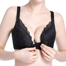 Load image into Gallery viewer, Breastfeeding Bra Lace Maternity Nursing Bra Black Underwear For pregnant women Pregnancy underwear Breast Feeding Bra clothing