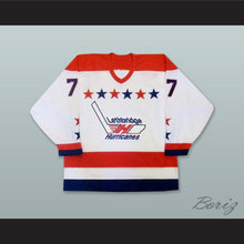 Load image into Gallery viewer, Brent Seabrook 7 Lethbridge Hurricanes White Hockey Jersey