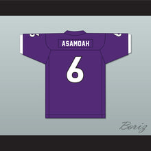 Load image into Gallery viewer, Brian Asamoah 6 St. Francis DeSales High School Stallions Purple Football Jersey 2