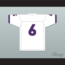 Load image into Gallery viewer, Brian Asamoah 6 St. Francis DeSales High School Stallions White Football Jersey 1