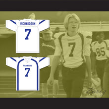 Load image into Gallery viewer, Brian Richardson 7 Liberty Christian School Warriors White Football Jersey