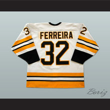 Load image into Gallery viewer, Brian Ferreira 32 Maine Mariners White Hockey Jersey