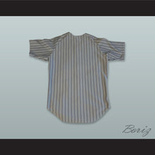 Load image into Gallery viewer, Brooklyn Cyclones Gray Pinstriped Baseball Jersey