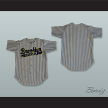 Load image into Gallery viewer, Brooklyn Cyclones Gray Pinstriped Baseball Jersey