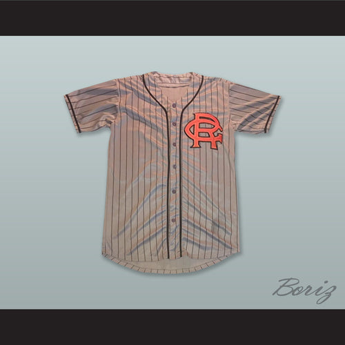 Brooklyn Royal Giants 28 Gray Pinstriped Baseball Jersey