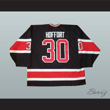 Load image into Gallery viewer, Bruce Hoffort 30 San Diego Gulls Black Hockey Jersey