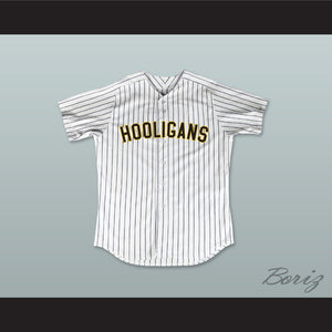 Bruno Mars 24K Hooligans White Pinstriped Baseball Jersey BET Awards