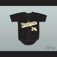 Load image into Gallery viewer, Mars 24K Hooligans Black Baseball Jersey