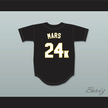 Load image into Gallery viewer, Mars 24K Hooligans Black Baseball Jersey