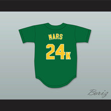 Load image into Gallery viewer, Mars 24K Hooligans Green Baseball Jersey