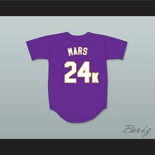 Load image into Gallery viewer, Mars 24K Hooligans Purple Baseball Jersey