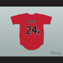 Load image into Gallery viewer, Mars 24K Hooligans Red Baseball Jersey