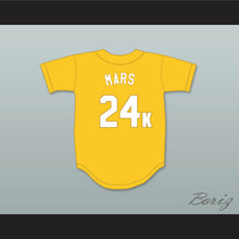 Load image into Gallery viewer, Mars 24K Hooligans Yellow Baseball Jersey