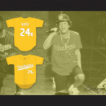 Load image into Gallery viewer, Mars 24K Hooligans Yellow Baseball Jersey