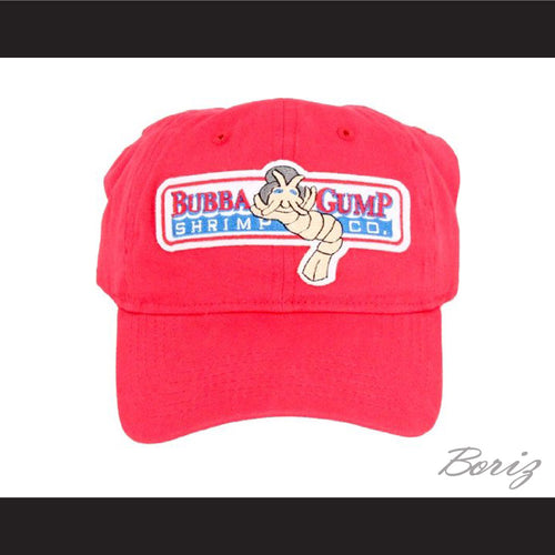 Bubba Gump Shrimp Red Baseball Hat