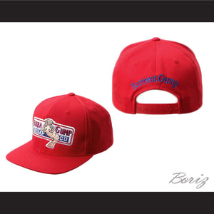 Bubba Gump Shrimp Red Baseball Hat